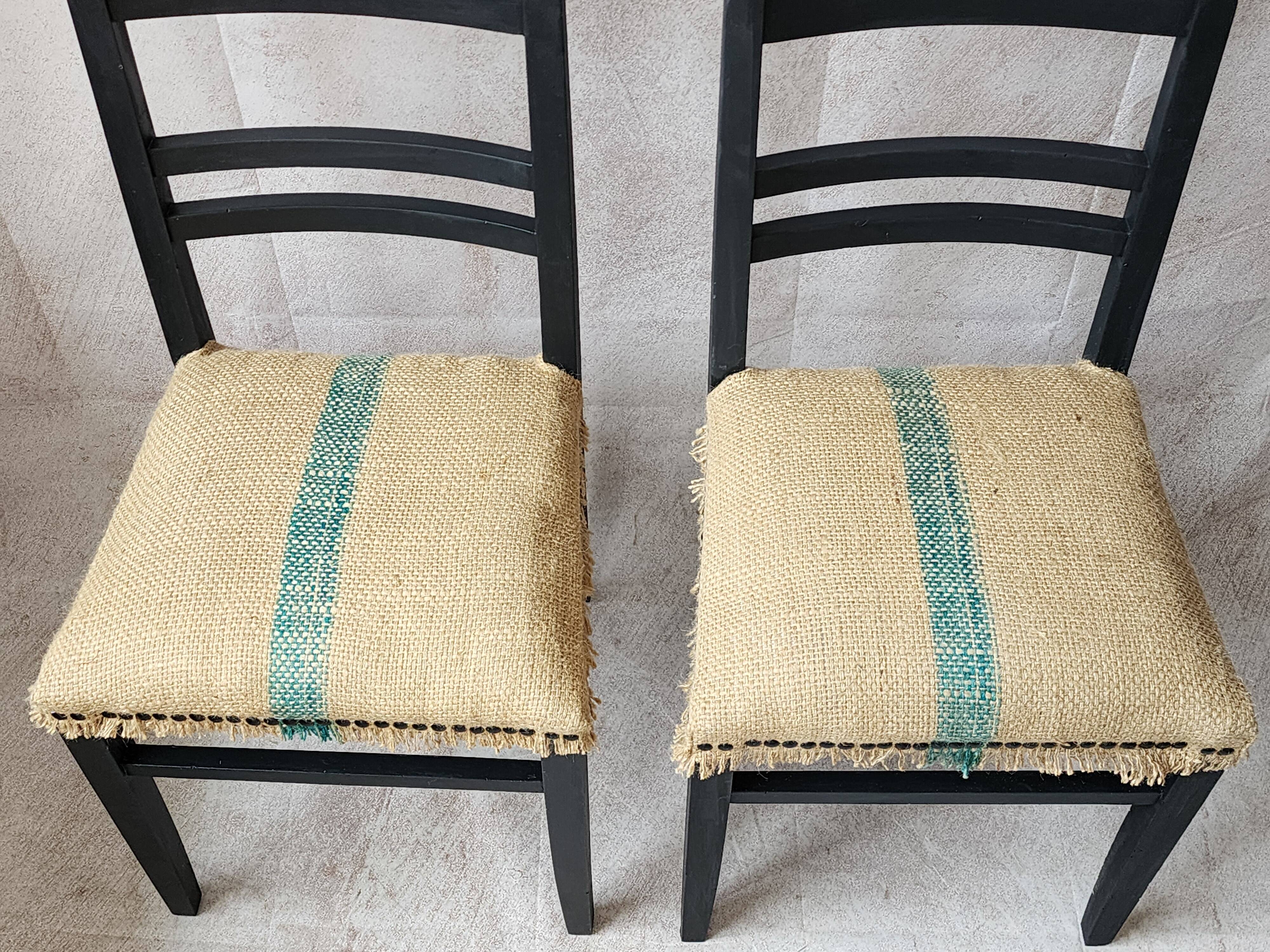 Paire de chaises Art déco