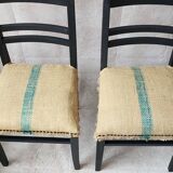 Paire de chaises Art déco