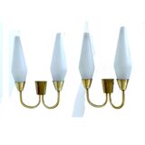 Pair of vintage 60s wall lights
