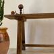 Antique farmhouse bench in solid wood – 19th century