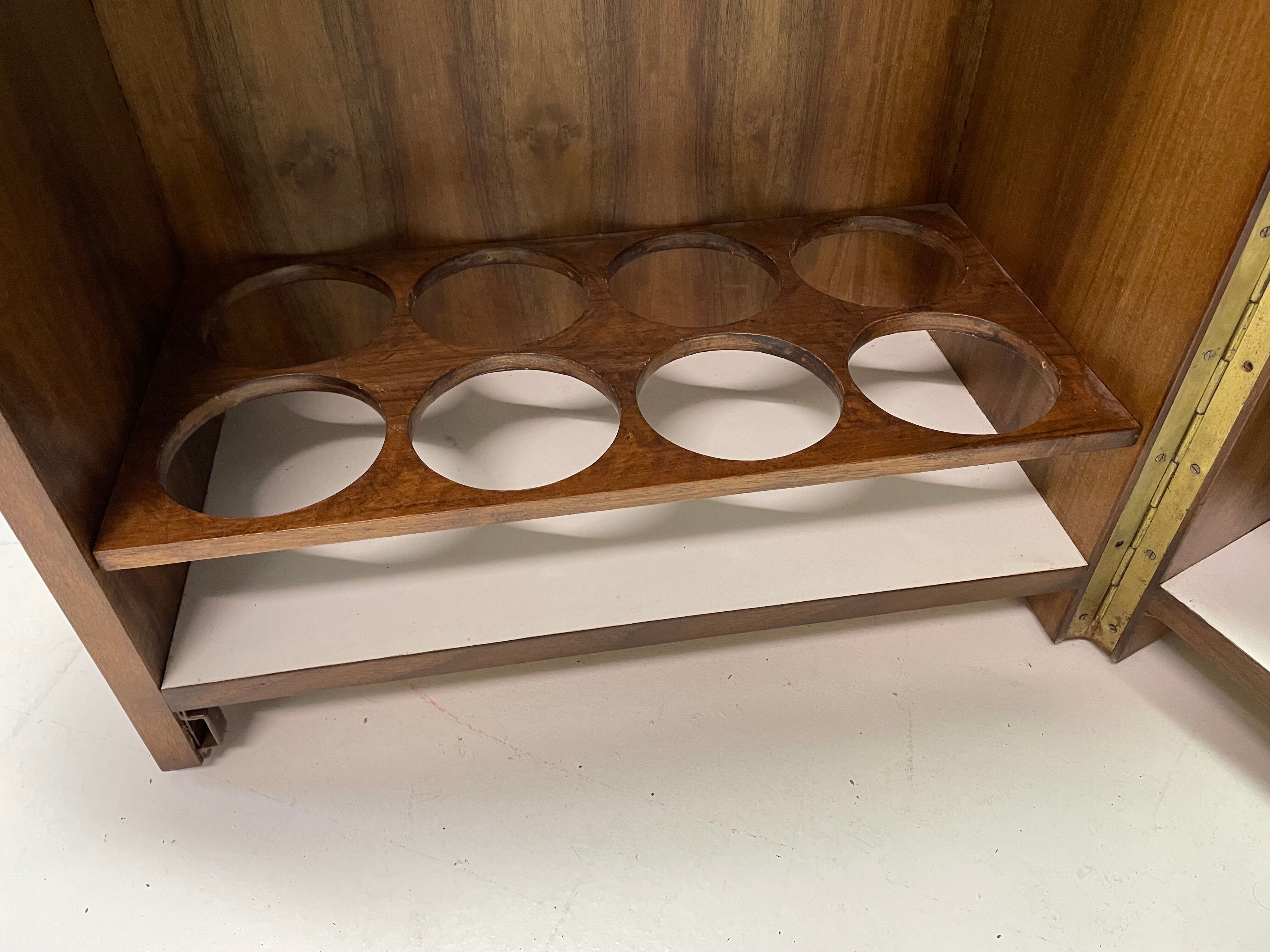 Lounge bar on rosewood roulette 1970