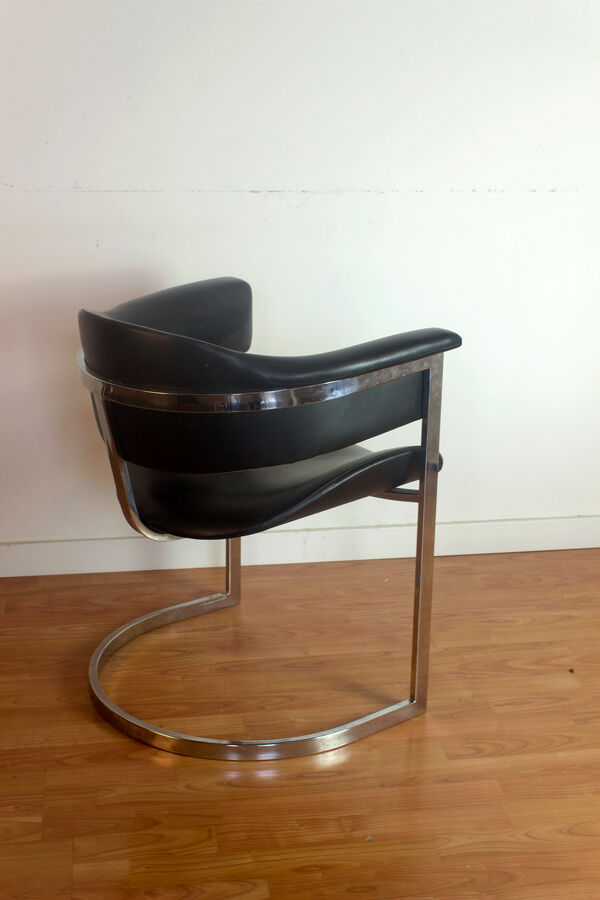 Chaise par Vittorio Introini pour Mario Sabot 1970