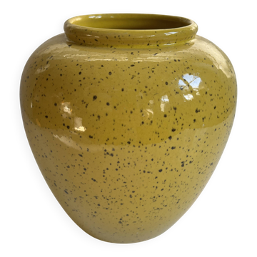 Vase jaune West Germany