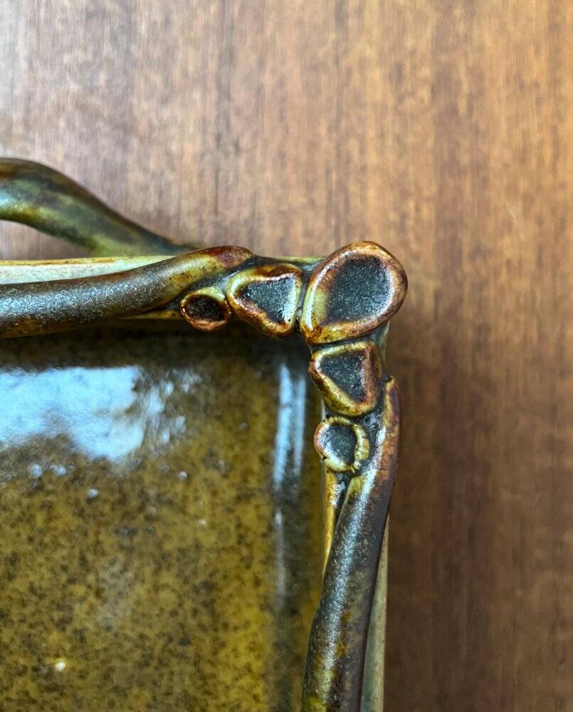 Mid-century German studio pottery bowl by Erika Pierny, 1960s.