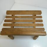 wooden foot rest, 50s