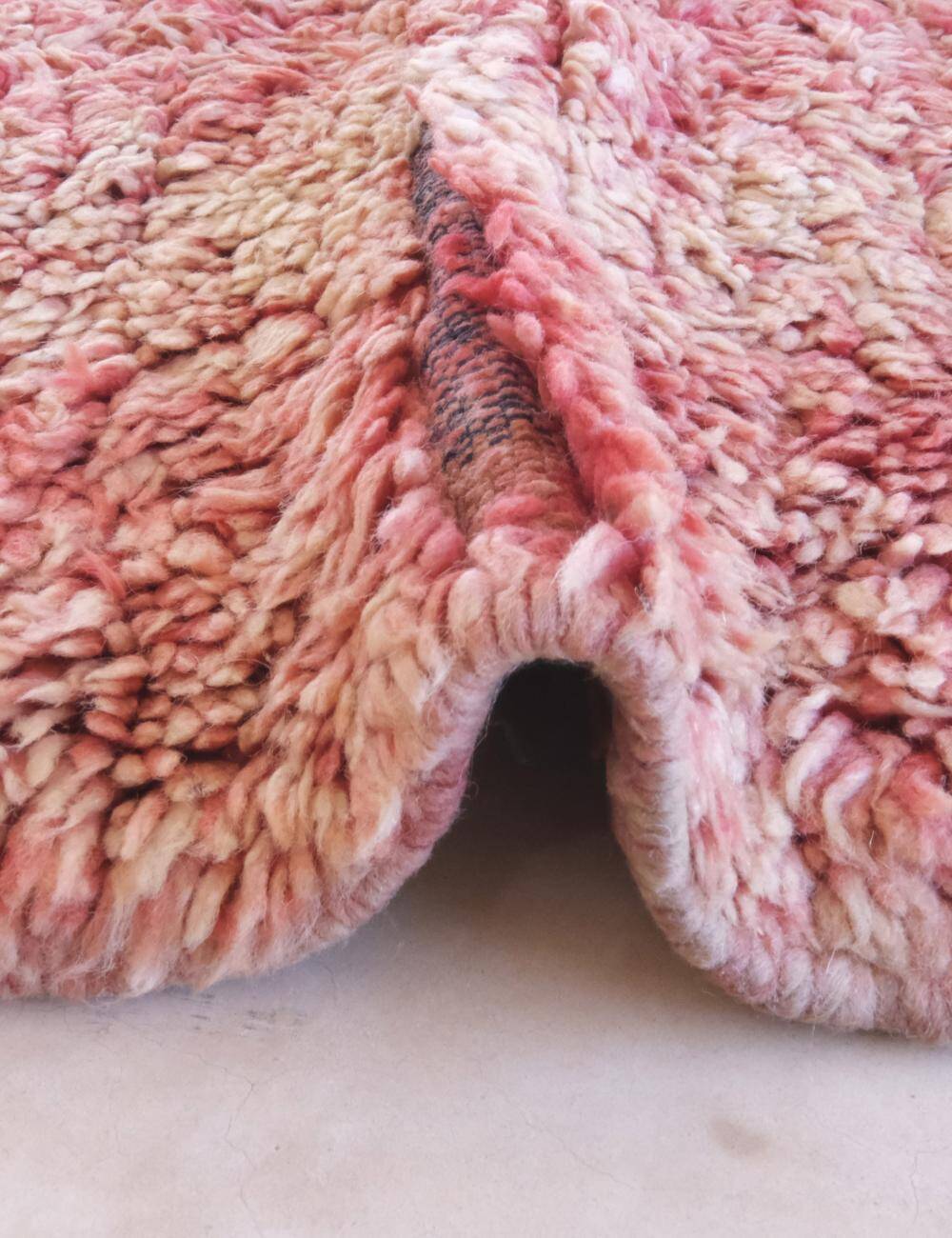 Tapis Rose Vintage - 257 x 126 cm