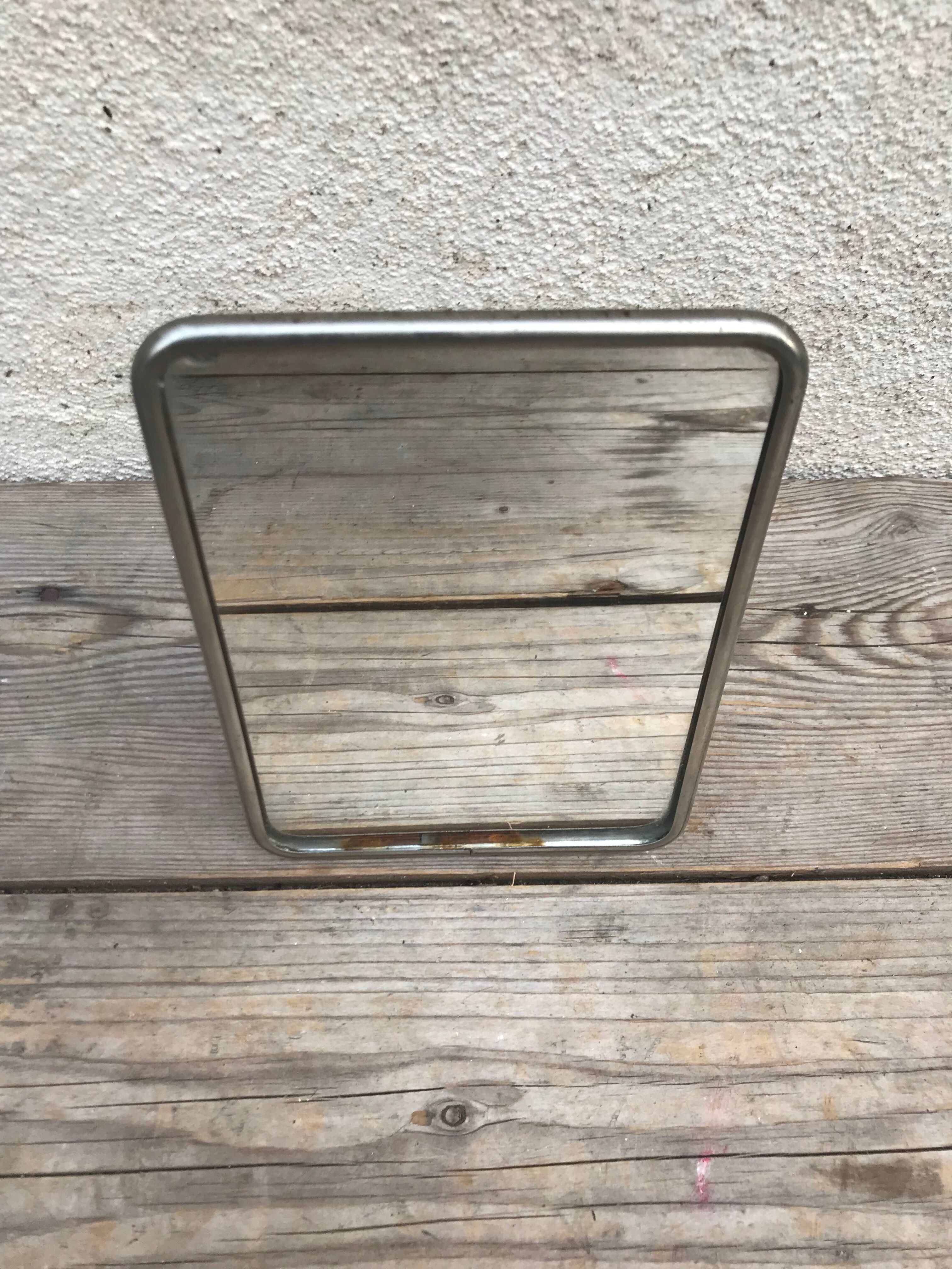 Old mirror barber 13x18cm