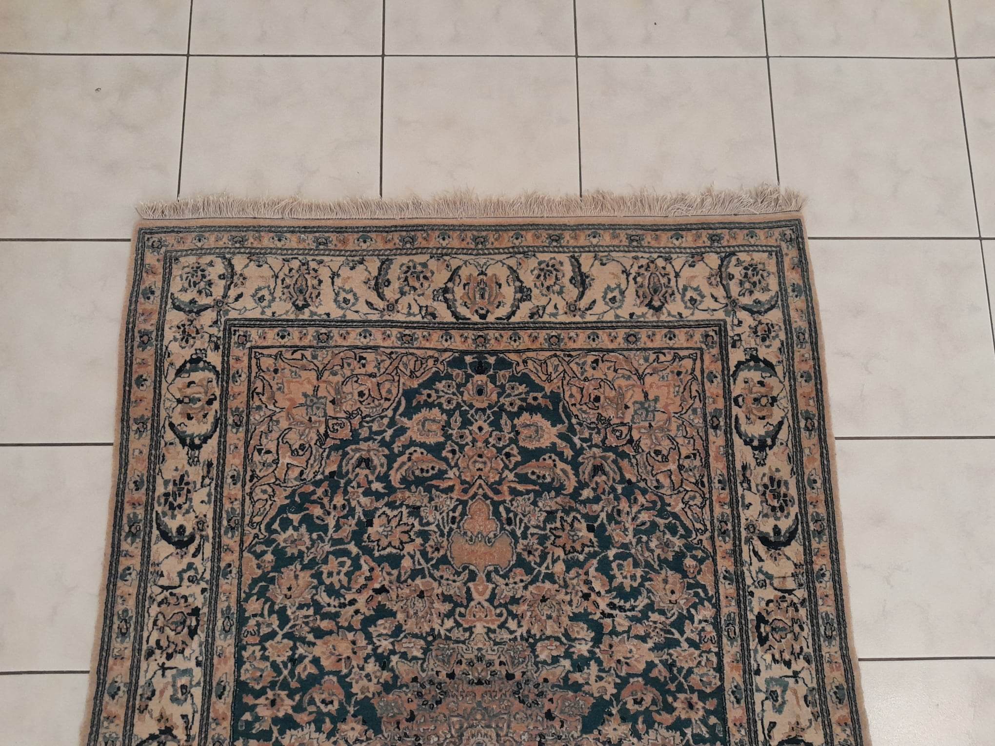 Handmade Pakistani Nain rug 166x116cm
