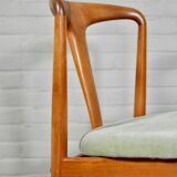 Ensemble de 8 chaises à manger en teck 'Juliane' par Johannes Andersen