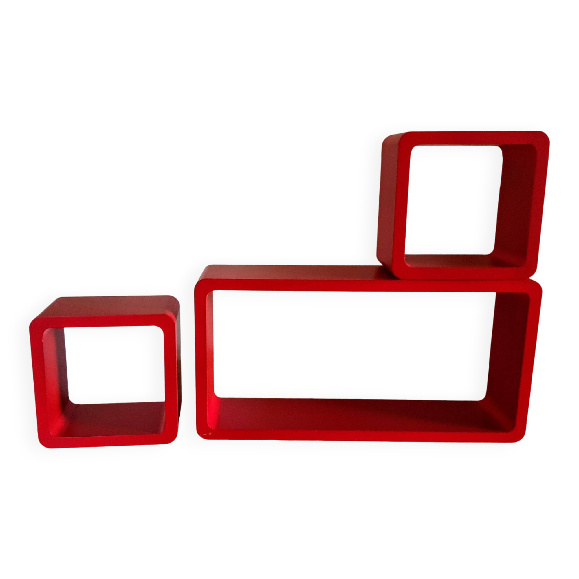 Vintage Shelves • Modular Elements • Lacquered Wood • 1980