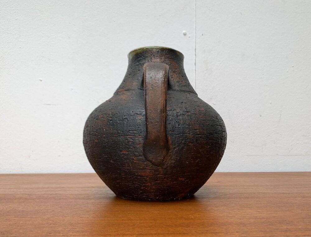Large Vase Carafe from Brutalist Studio Mid-Century by Gerhard Liebenthron, Germany, 1960s