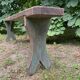 Old patinated farmhouse bench
