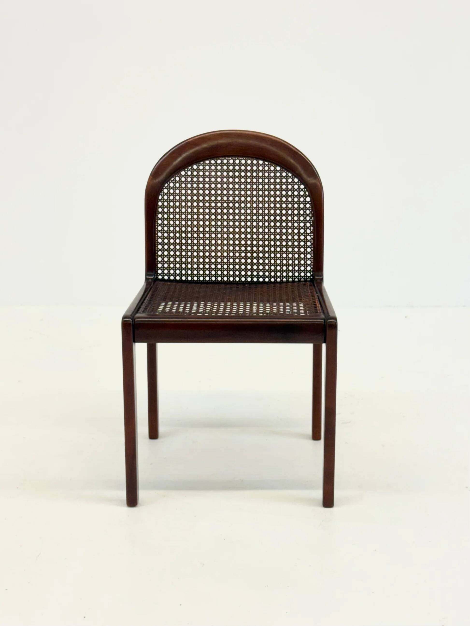 Set of four Mid-Century dining chairs by Lübke