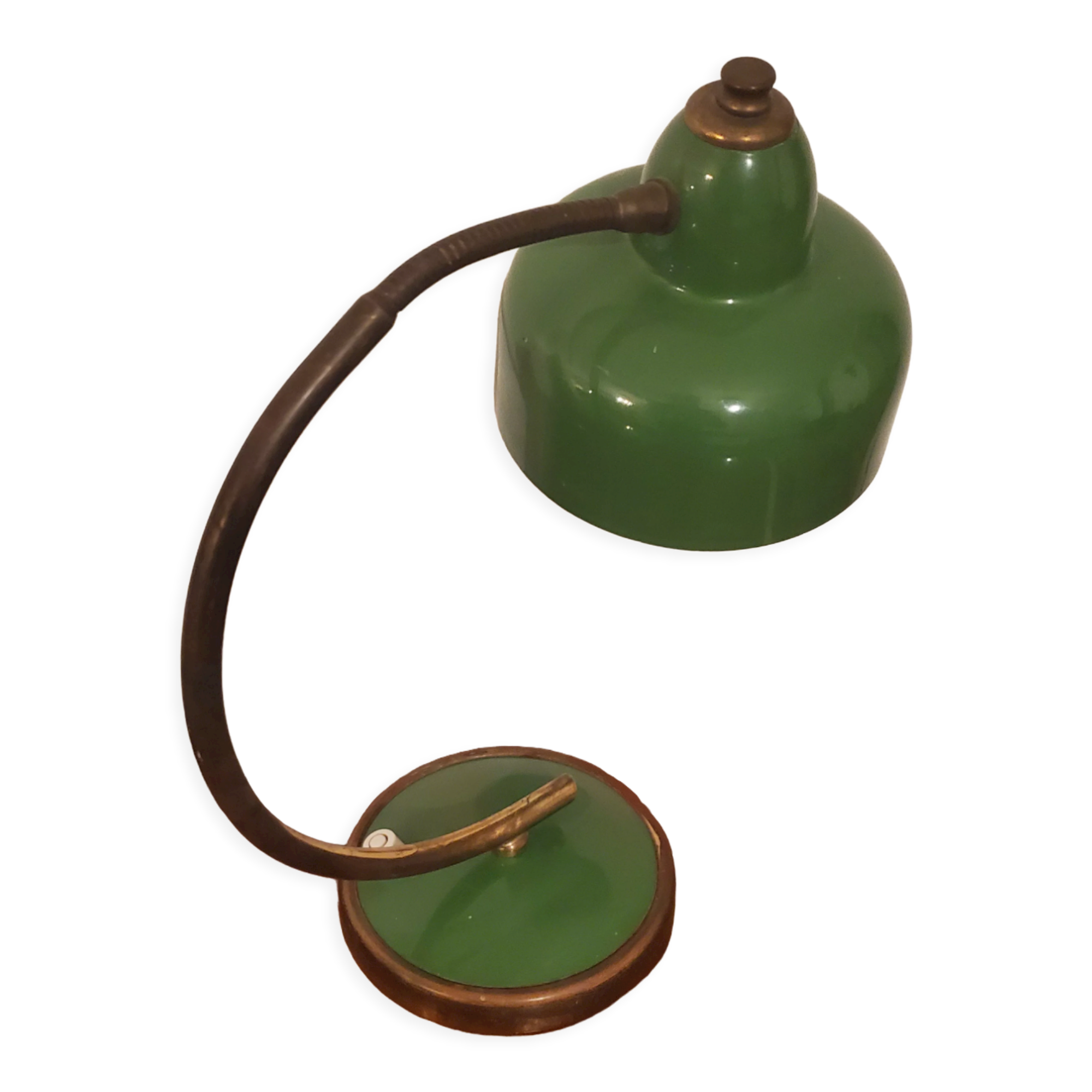 Bedside lamp, vintage table