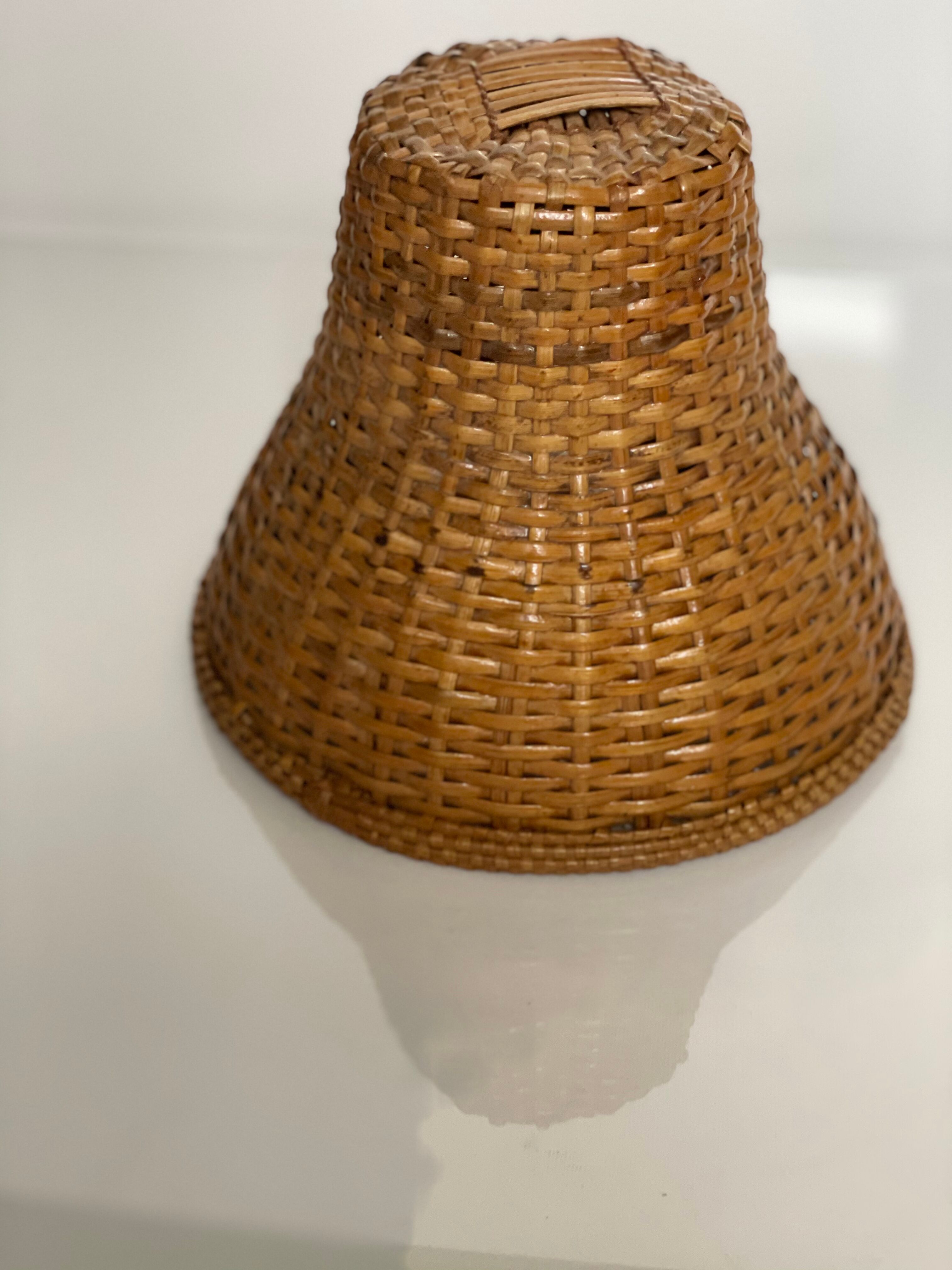 Rattan pot cover