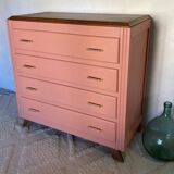 Commode pied compas