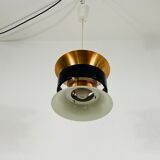 Danish copper hanging lamp, 1960s