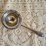 Silver-plated tea strainer