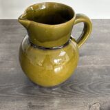 Pichet vintage en céramique vernissée