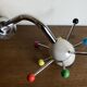 Sputnik coat rack, 1980s, Memphis colors