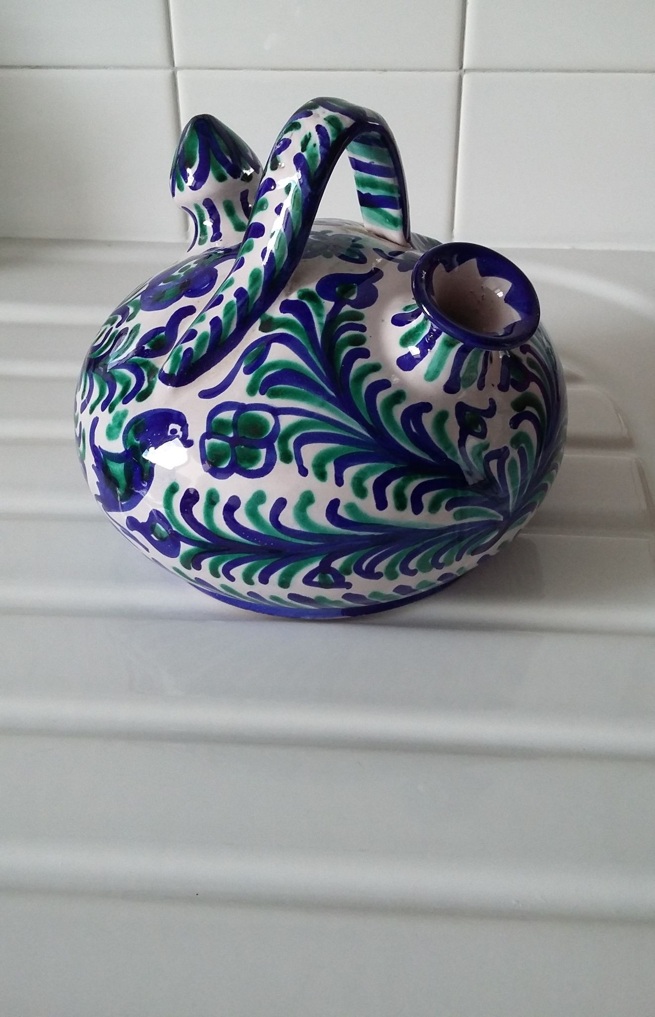 Cruche pichet oiseau Maroc