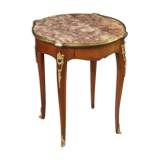 Napoleon III style side table with marble top
