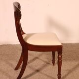 Set of 10 Restoration Period Mahogany Chairs