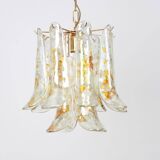 Murano glass chandelier designed by Carlo Nason for Mazzega, 1970s.