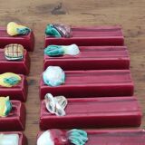 Ceramic knife holder set