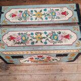 Norman painted chest