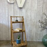 Rattan shelf