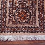 Antique handmade Berber Rabat rug