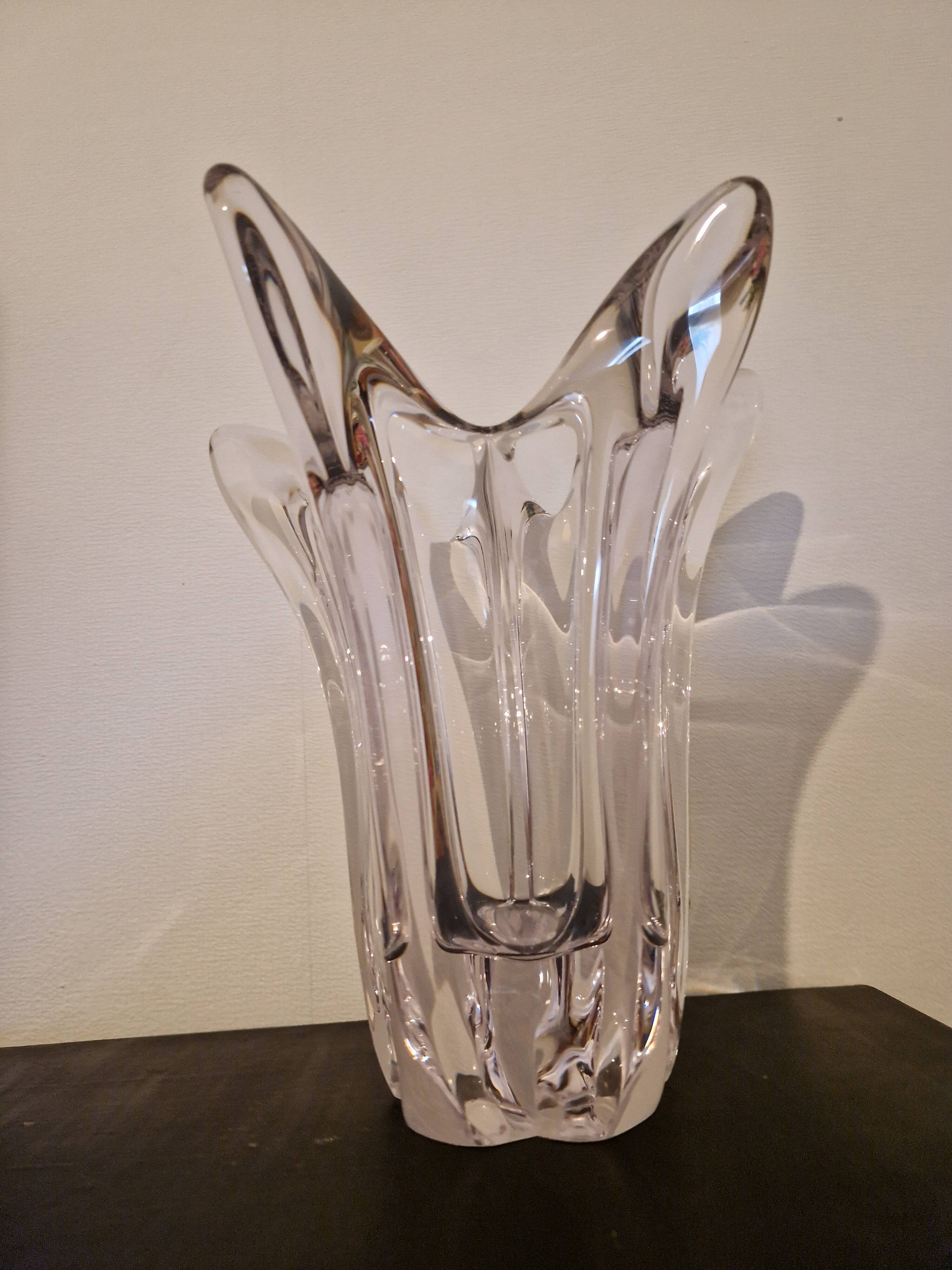Daum Large Tulip Vase from the 70s