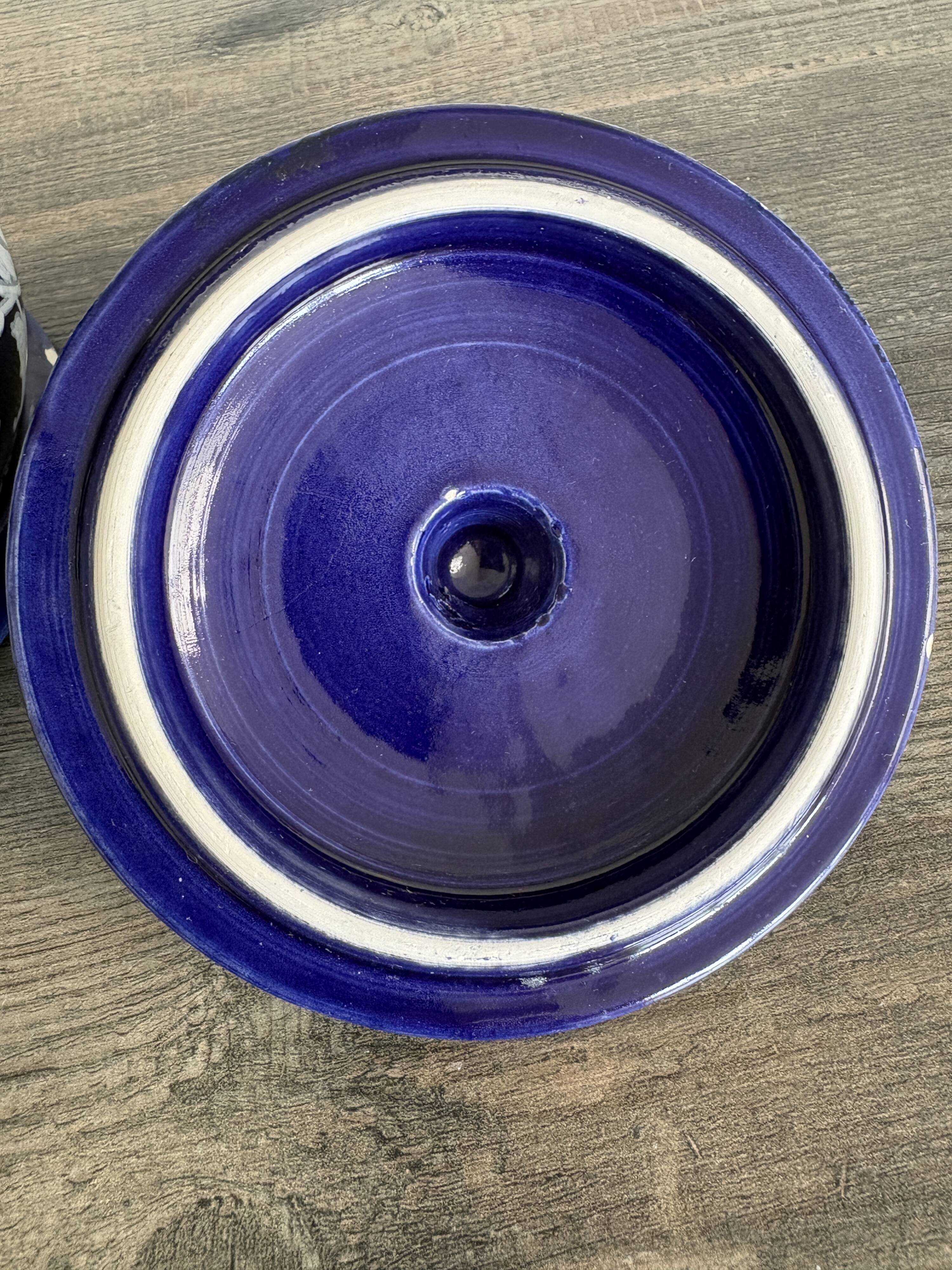 Vintage Italian Blue Ceramics