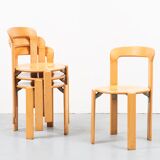 Set of 6 Bruno Rey chairs