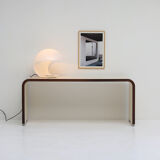 Console / side desk produced by the Belgian company Bergwood in the 1970s.
