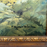Oil on canvas: reproduction by Robert Wood