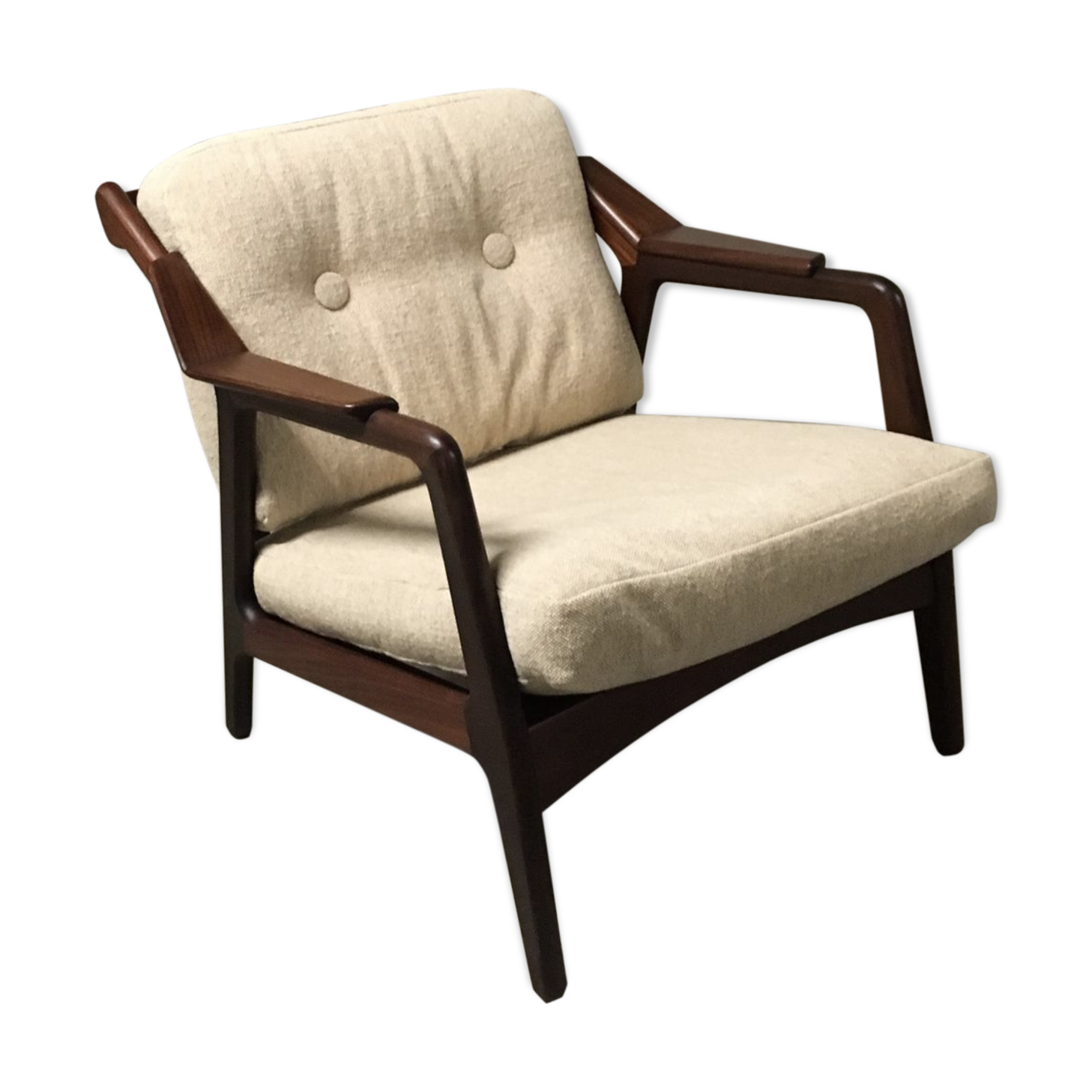 Danish Lounge Chair by Bernhard Pedersen for Randers Møbelfabrik, 1960s