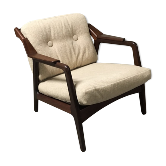 Fauteuil danois par Bernhard Pedersen pour Randers Møbelfabrik années 1960