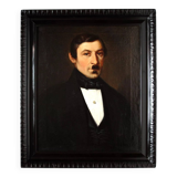 Portrait miniature d'un gentilhomme du XIXe siècle