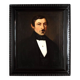 19th Century Miniature Portrait Painting of a Gentleman