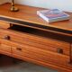 Scandinavian sideboard 140 cm – vintage sideboard from the 1960s