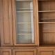 Large wooden library, large dressing room