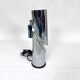 Modern chrome and glass table lamp by Stilkronen, Italy 1960s, Oscar Torlasco