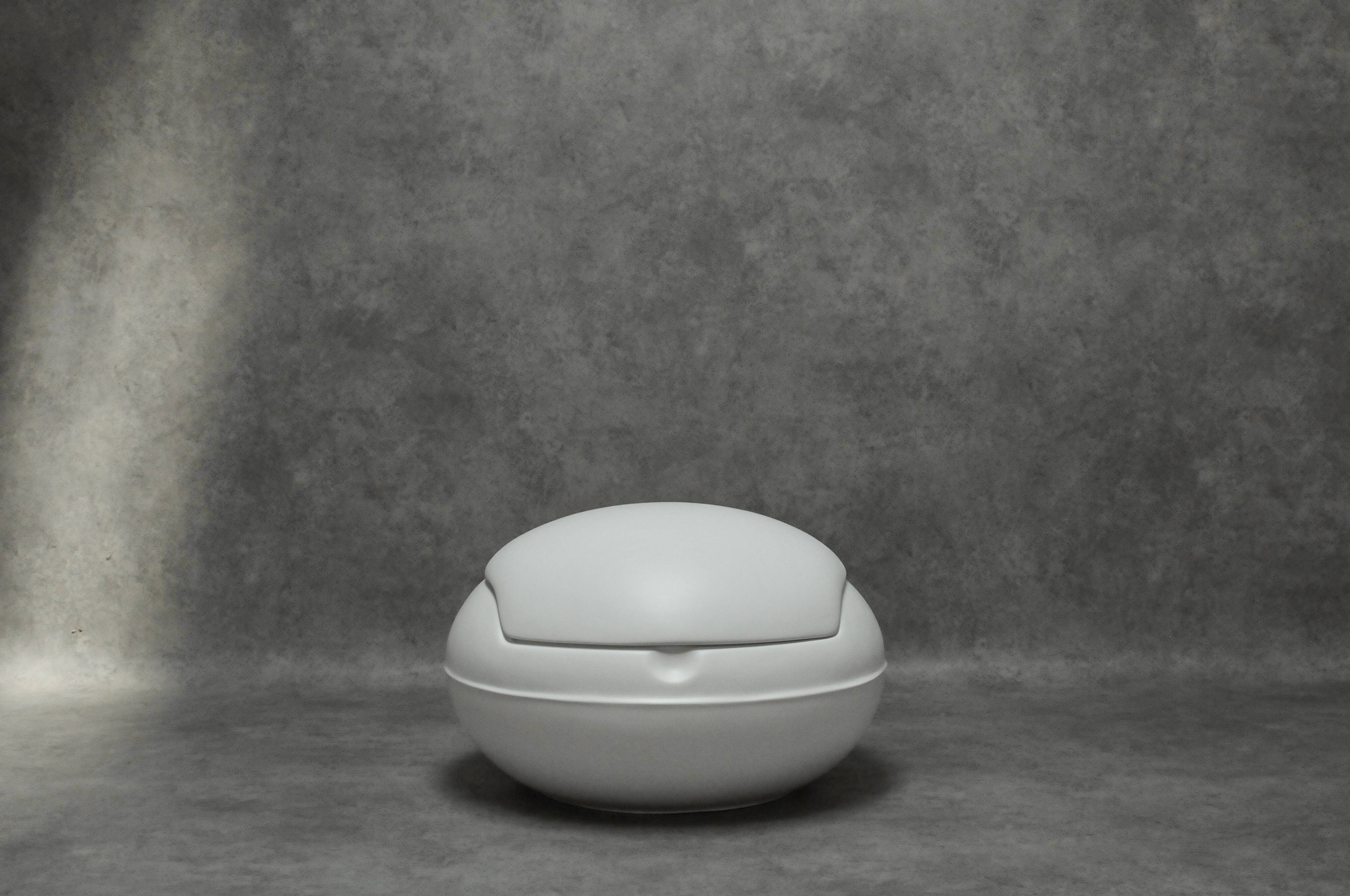 Chaise oeuf de jardin