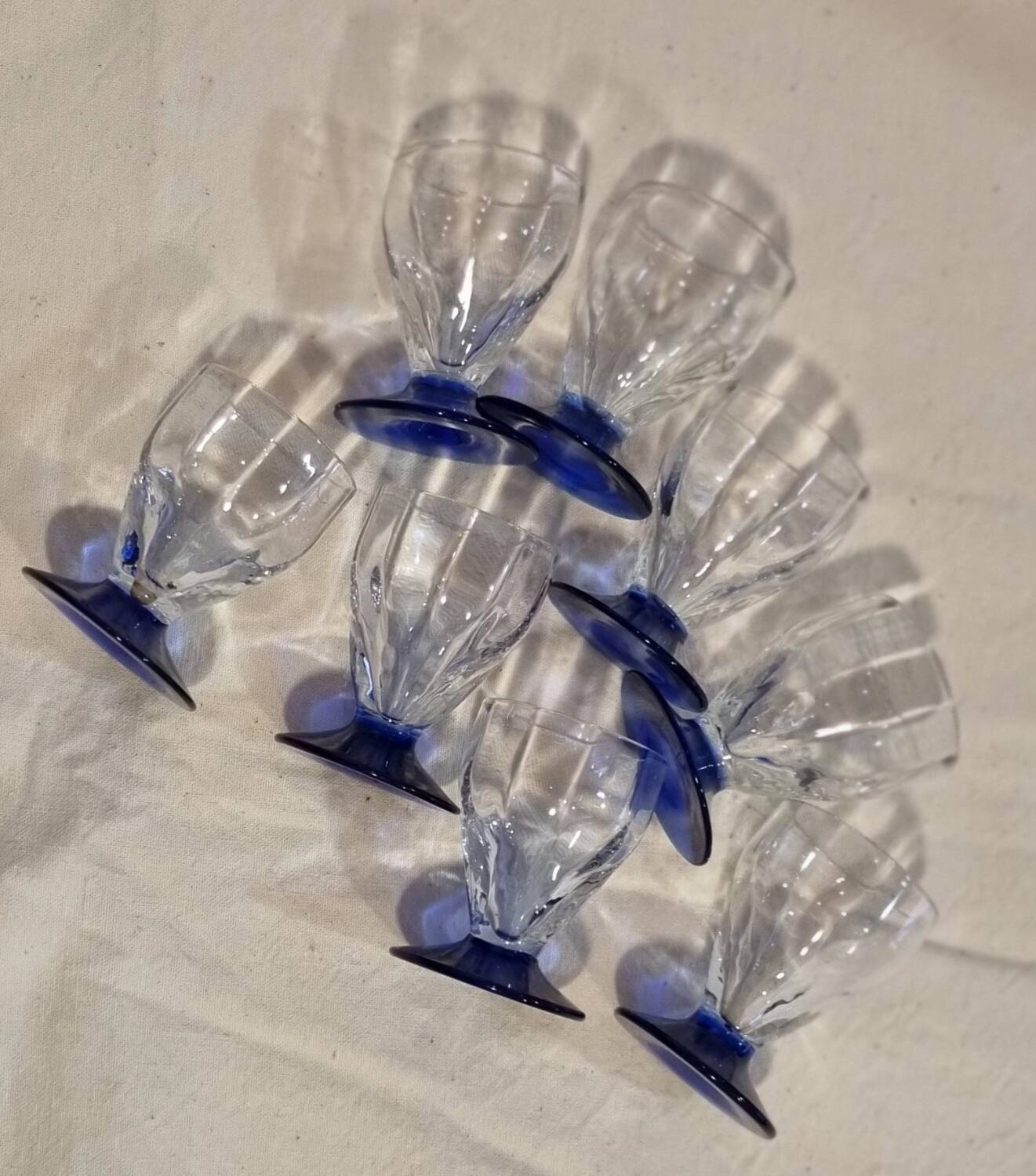 Set of 8 digestif glasses