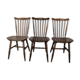 3 chairs bistro Baumann tacoma medium beech