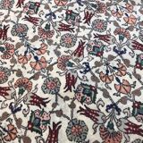 Tapis ancien turc hereke fin fait main 238x335 cm