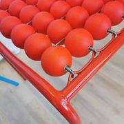 Set of 5 Vintage Pop Art Kids Chairs: SLOG Croatia 1980s
