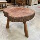 Set de 3 tables basses brutalistes
